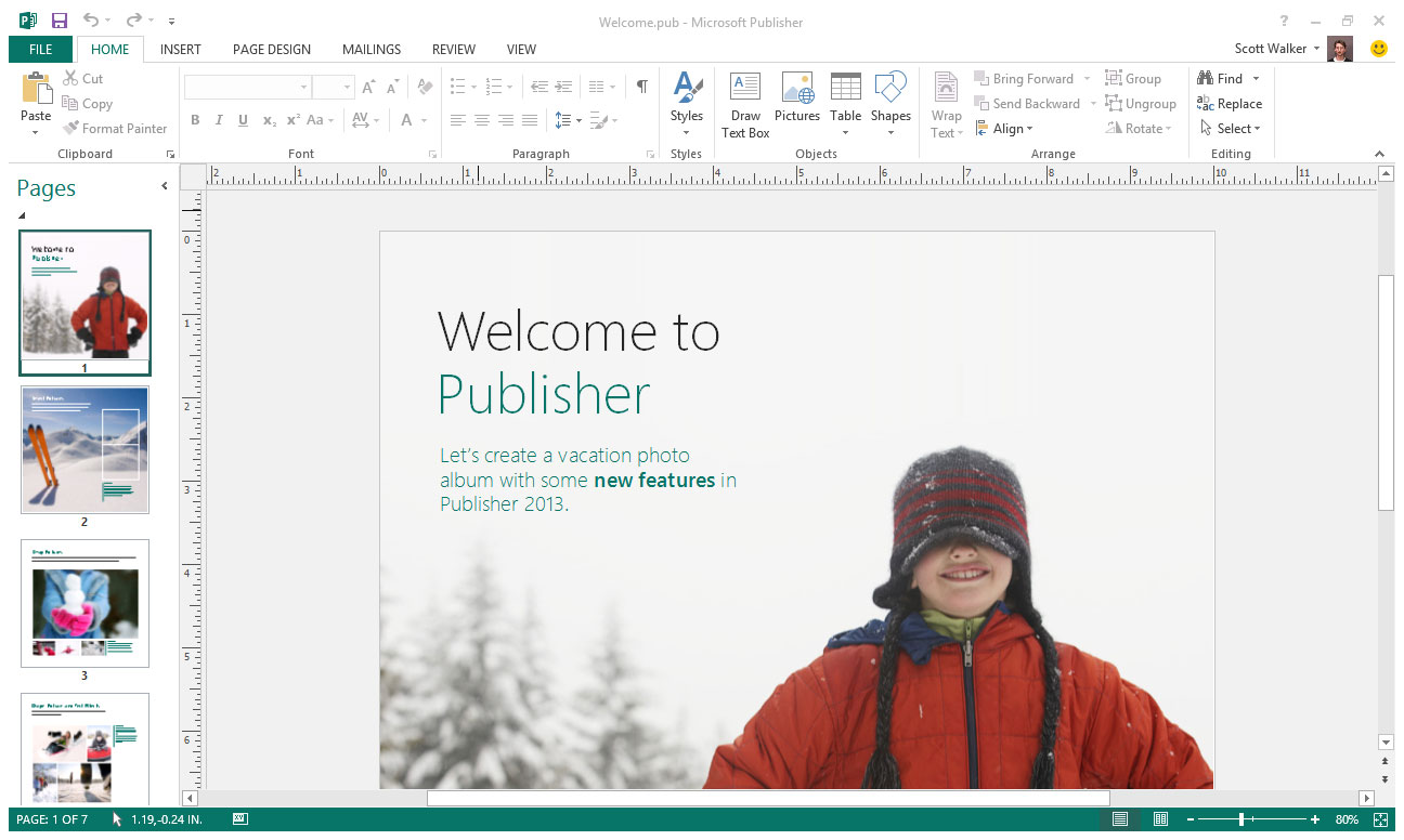 Office Publisher 2016
