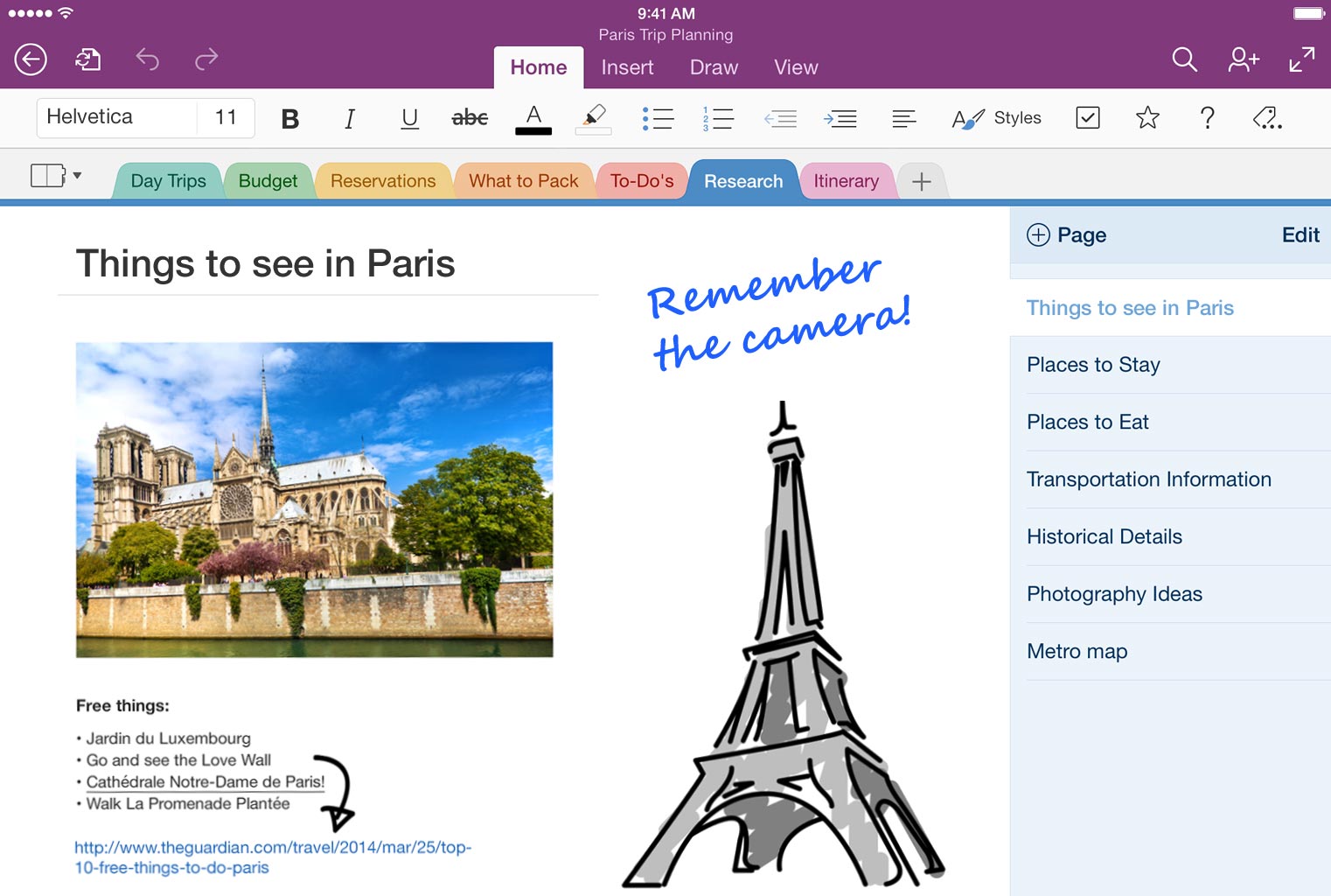 Office onenote 2016